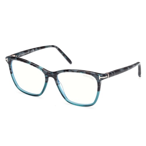 Tom Ford TF5989-F-B - 055 - 55 - CON LENTI CON FILTRO LUCE BLU-VIOLETTA Montature ottiche Square