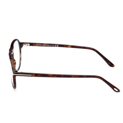 Tom Ford TF5869-B ECO - 052 - 54 - CON LENTI CON FILTRO LUCE BLU-VIOLETTA Montature ottiche Havanna Pilot (Aviator)