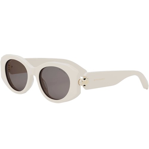 Bvlgari BV40007I SERPENTI - 25A - 52 Occhiali da sole White Oval