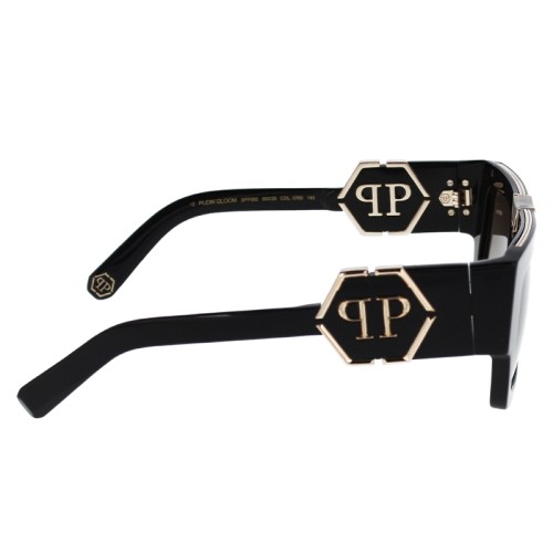 Philipp Plein SPP092 GLOOM - 0700 - 50 Occhiali da sole Black Square