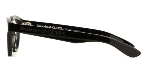 Alexander McQueen AM0384O - 001 - 47 Montature ottiche Black Pillow (Rounded)
