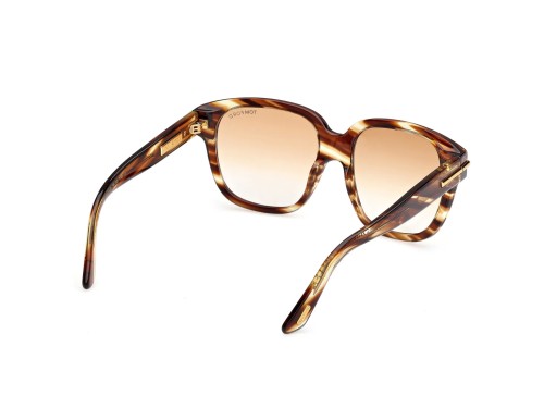 Tom Ford FT1236-F ICON COLLECTION - 55F - 58 Occhiali da sole Havanna Square