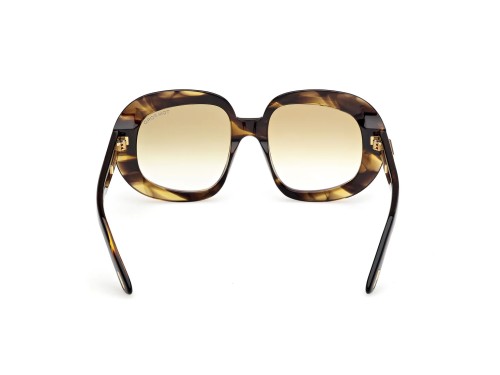 Tom Ford FT1237 ICON COLLECTION - 56F - 53 Occhiali da sole Havanna Oval