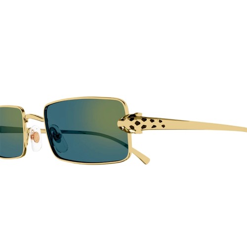 Cartier CT0473S - 003 - 54 Occhiali da sole Gold Square