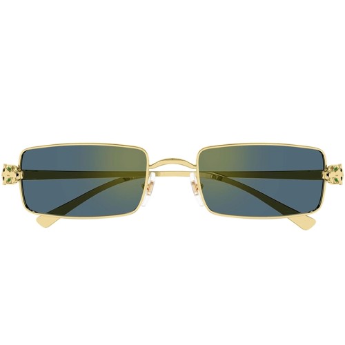 Cartier CT0473S - 003 - 54 Occhiali da sole Gold Square
