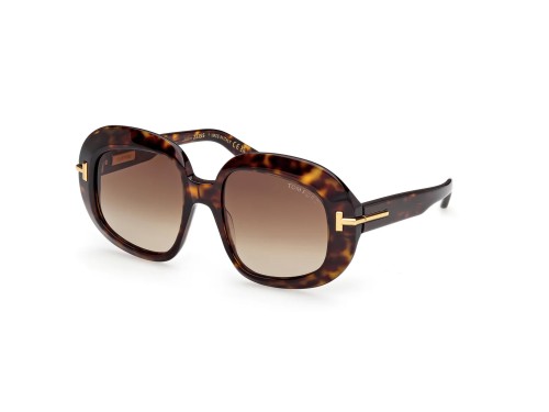 Tom Ford FT1237-F ICON COLLECTION - 52F - 53 Occhiali da sole Havanna Square