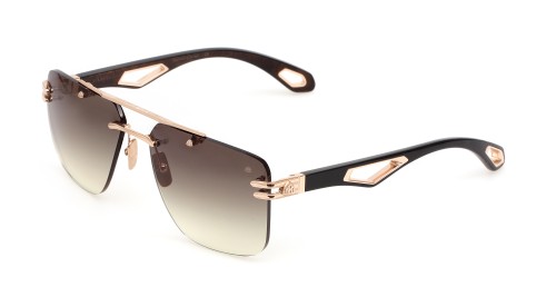 Maybach THE PRESIDENT I - RG-WCM-M12 - 62 - PLACCATO ORO (GOLD PLATED) Occhiali da sole Rose gold Square