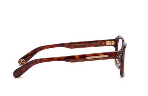 Philipp Plein VPP083 BRAVE SHADE - 0C10 - 52 Montature ottiche Havanna Square