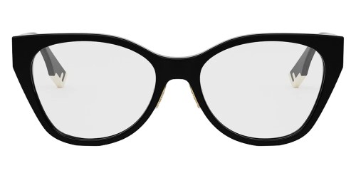 Fendi FE50120F - 001 - 54 Montature ottiche Black Cat Eye
