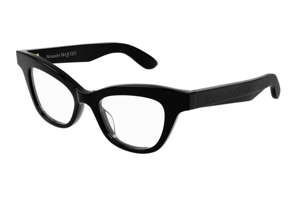 Alexander McQueen AM0381O - 001 - 47 Montature ottiche Black Cat Eye