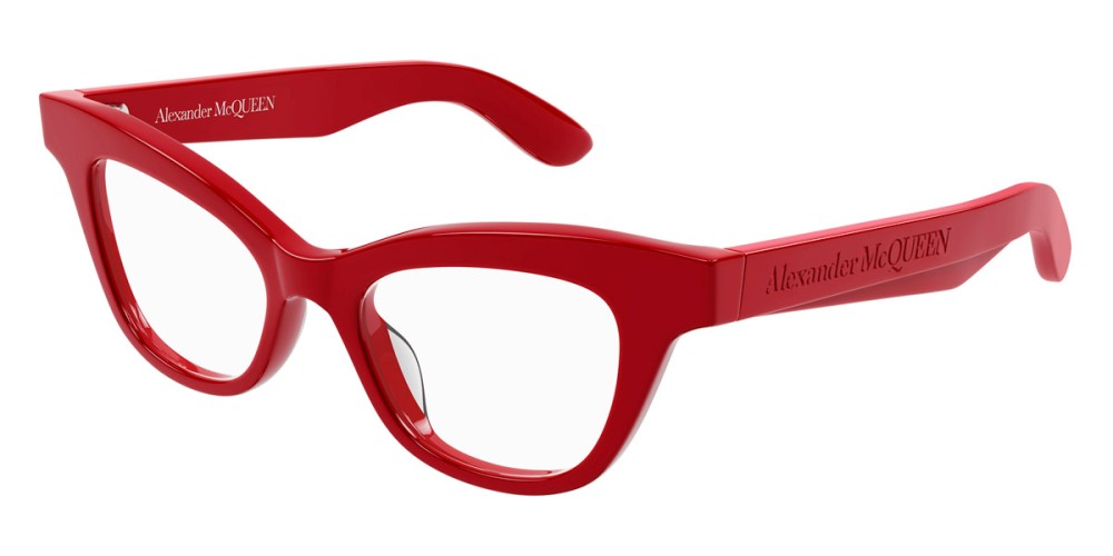 Alexander McQueen AM0381O - 003 - 47 Montature ottiche Red Cat Eye