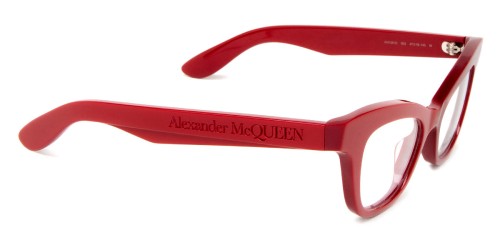 Alexander McQueen AM0381O - 003 - 47 Montature ottiche Red Cat Eye