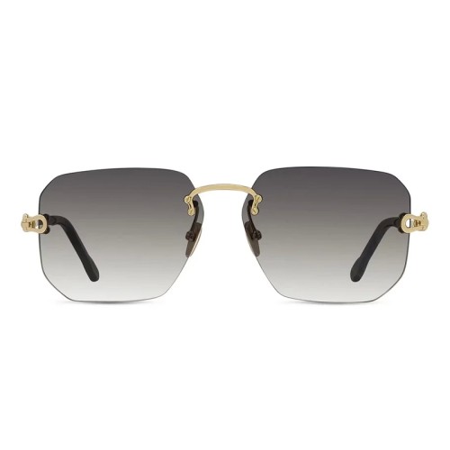 Fred FG40067U - 30B - 60 Occhiali da sole Gold Square