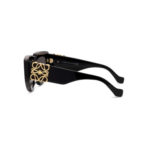 Loewe LW40154U - 01A - 51 Occhiali da sole Black Cat Eye