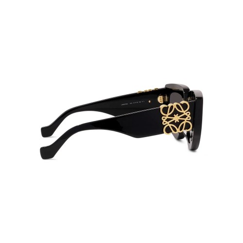 Loewe LW40154U - 01A - 51 Occhiali da sole Black Cat Eye