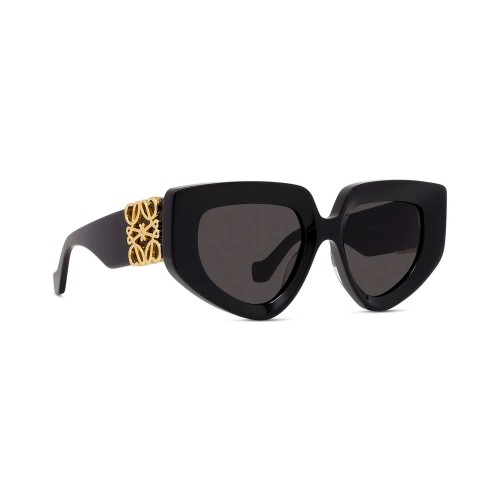 Loewe LW40154U - 01A - 51 Occhiali da sole Black Cat Eye
