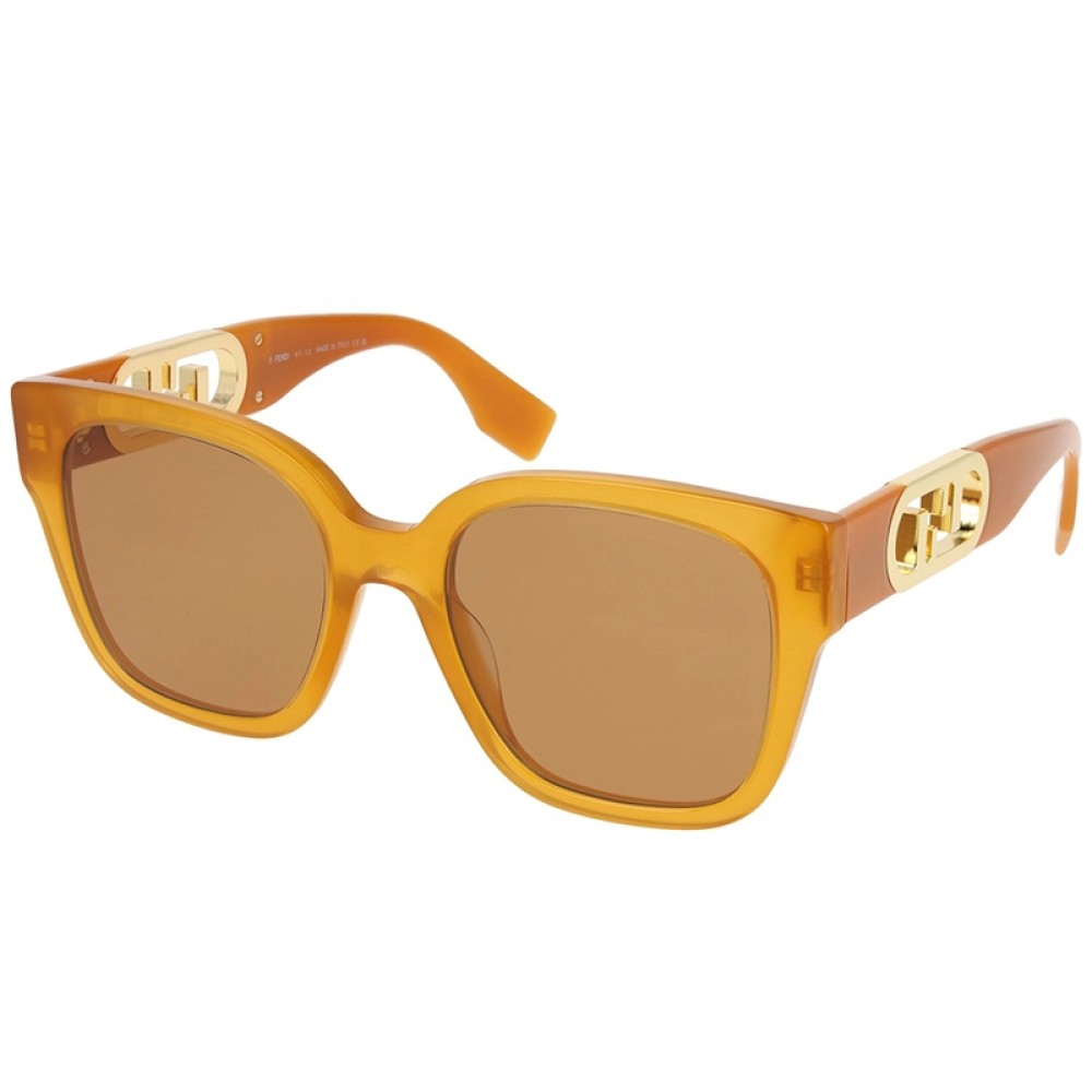 Fendi FE40063I - 44J - 54 Occhiali da sole Orange Square