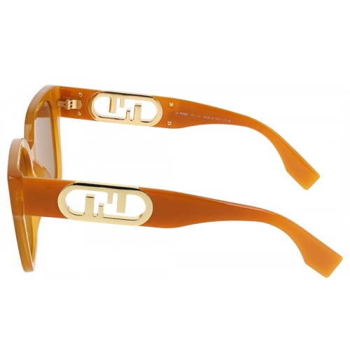 Fendi FE40063I - 44J - 54 Occhiali da sole Orange Square
