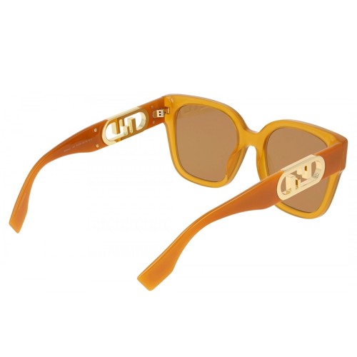 Fendi FE40063I - 44J - 54 Occhiali da sole Orange Square