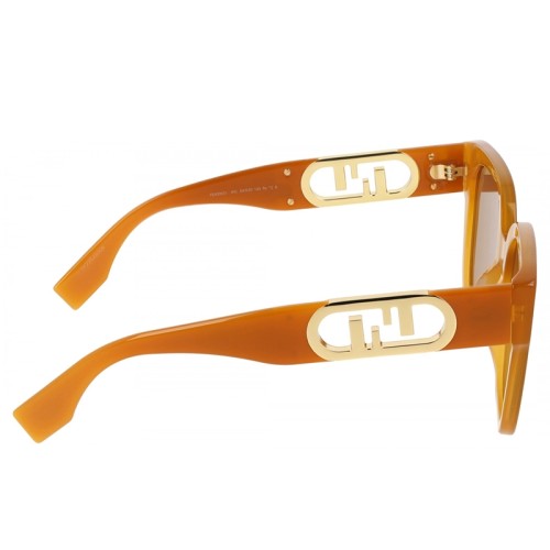 Fendi FE40063I - 44J - 54 Occhiali da sole Orange Square