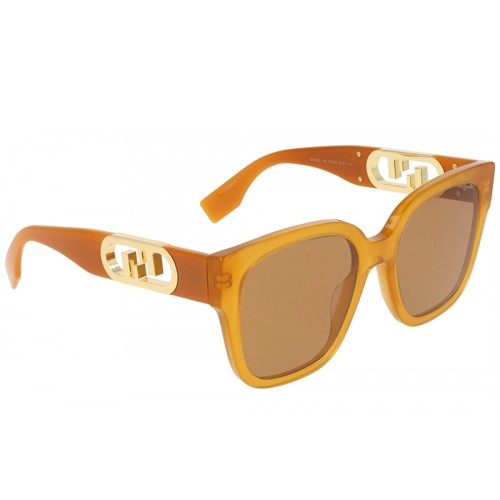 Fendi FE40063I - 44J - 54 Occhiali da sole Orange Square