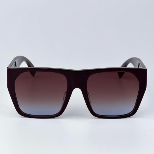 Fendi FE40124F - 81T - 57 Occhiali da sole Purple Square