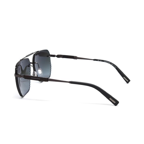 Chopard SCHL53 - 0672 - 64 Occhiali da sole Black Pilot (Aviator)