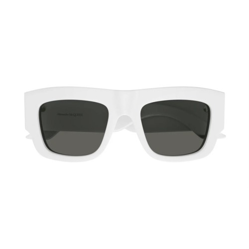 Alexander McQueen AM0449S - 004 - 53 Occhiali da sole White Square