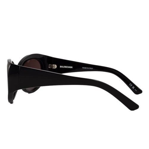Balenciaga BB0267S - 001 - 57 Occhiali da sole Black Oval