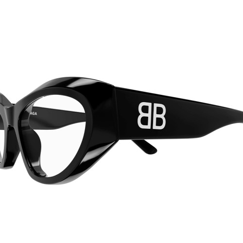 Balenciaga BB0400O - 001 - 55 Montature ottiche Black Cat Eye