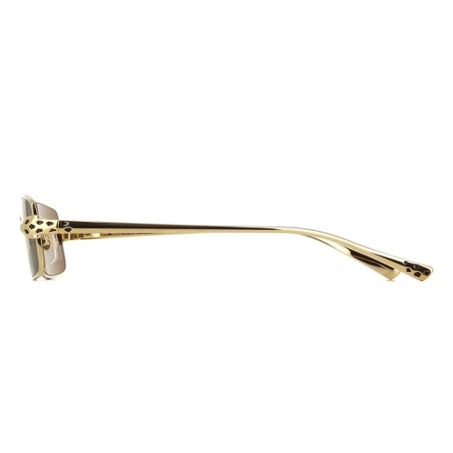 Cartier CT0473S - 001 - 54 Occhiali da sole Gold Square