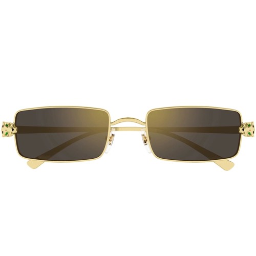 Cartier CT0473S - 001 - 54 Occhiali da sole Gold Square