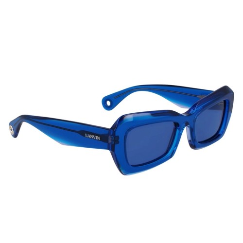Lanvin LNV662S - 450 - 54 Occhiali da sole Blue Square
