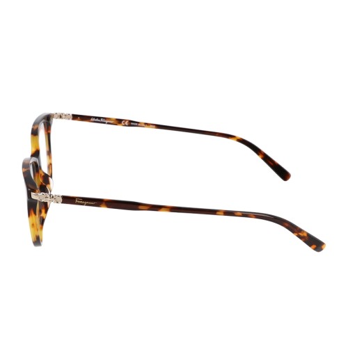 Salvatore Ferragamo SF2870 - 219 - 53 Montature ottiche Havanna Cat Eye