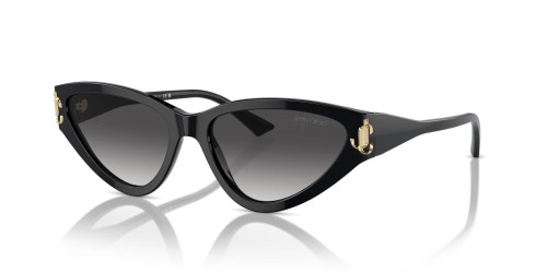 Jimmy Choo JC5019 - ​50008G - ​55 Occhiali da sole Black Cat Eye