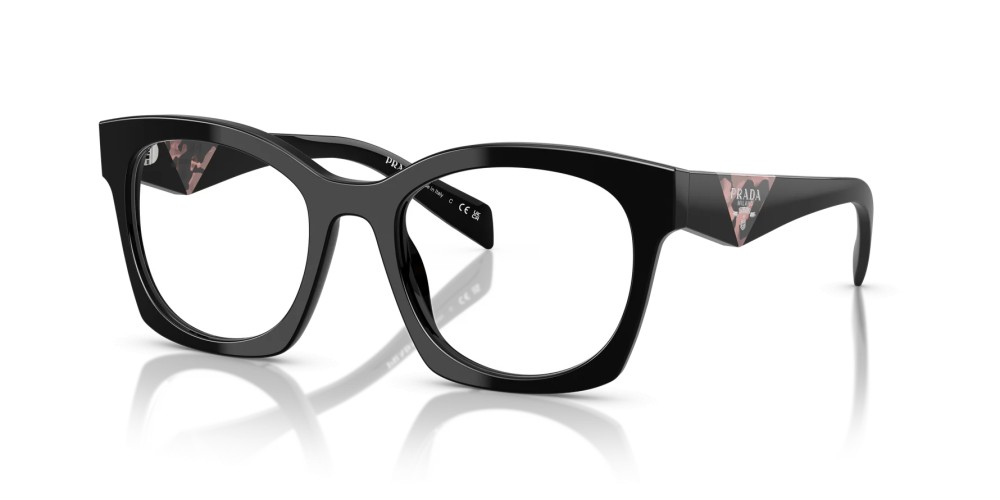 PRADA PR A05V - ​27A1O1 - ​52 Montature ottiche Black Square