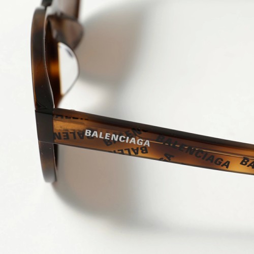 Balenciaga BB0077SK - 007 - 54 Occhiali da sole Pillow (Rounded)