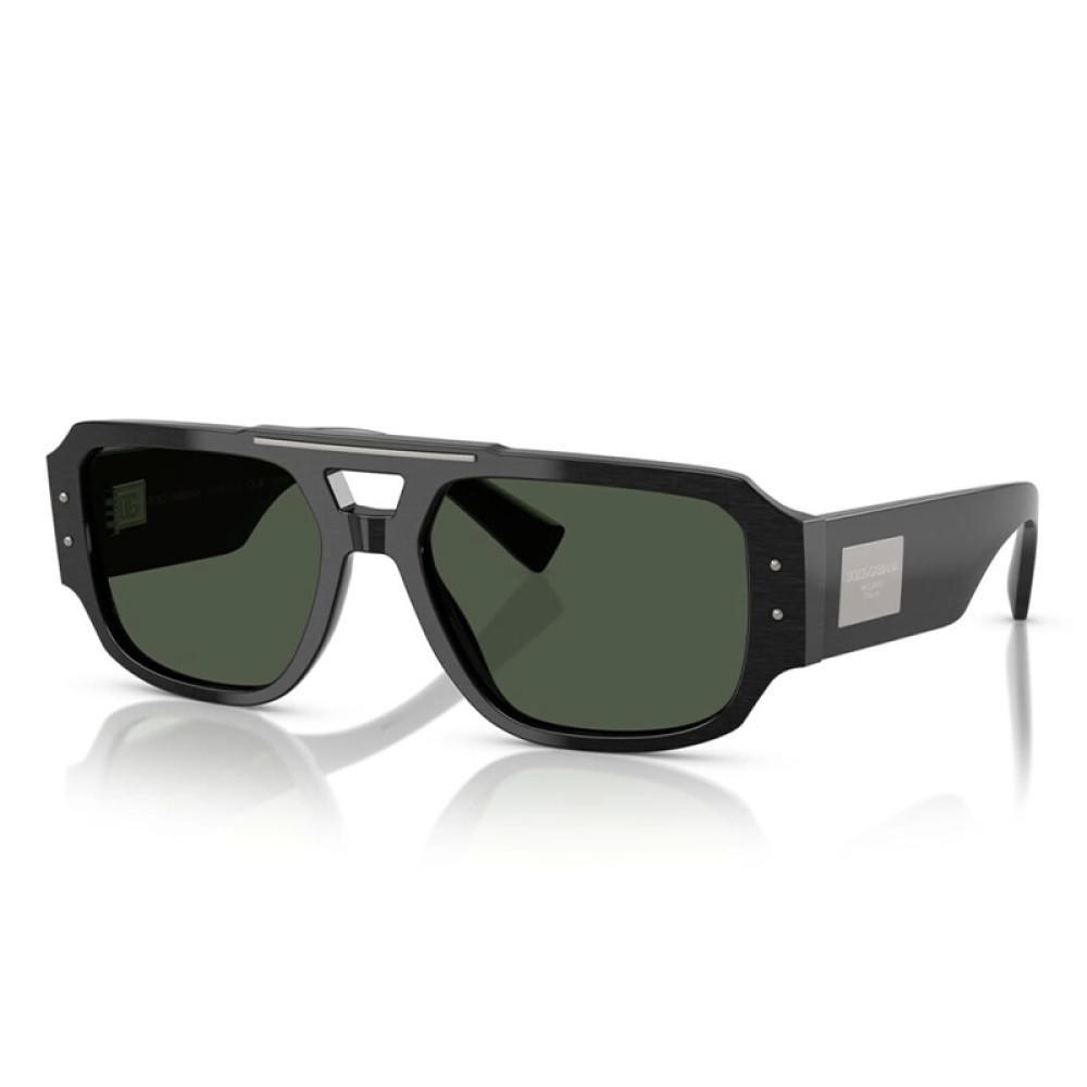 DOLCE & GABBANA DG4482 - ​28209A - ​57 Occhiali da sole Black Pilot (Aviator)