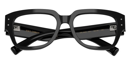 DOLCE & GABBANA DG3405 - ​501 - ​54 Montature ottiche Black Square