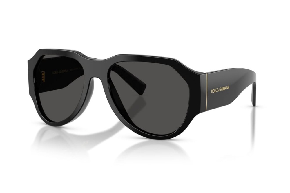 DOLCE & GABBANA DG4504 - ​501/87 - ​58 Occhiali da sole Black Pilot (Aviator)