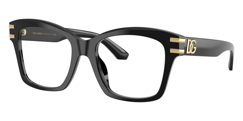 DOLCE & GABBANA DG3419 - ​501 - ​54 Montature ottiche Black Square