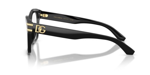 DOLCE & GABBANA DG3419 - ​501 - ​54 Montature ottiche Black Square