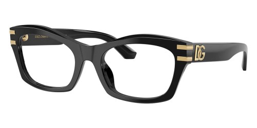 DOLCE & GABBANA DG3420 - ​501 - ​54 Montature ottiche Black Square