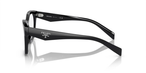 PRADA PR A05V - ​16K1O1 - ​52 Montature ottiche Noir Angulaire
