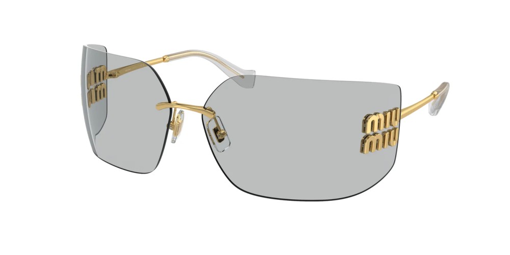 MIU MIU MU 54YS - 5AK30B - 80 Occhiali da sole Gold Shield