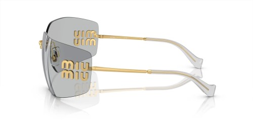MIU MIU MU 54YS - 5AK30B - 80 Occhiali da sole Gold Shield