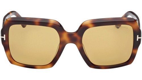 Tom Ford FT1082 KAYA - 53E - 54 Occhiali da sole Havanna Square