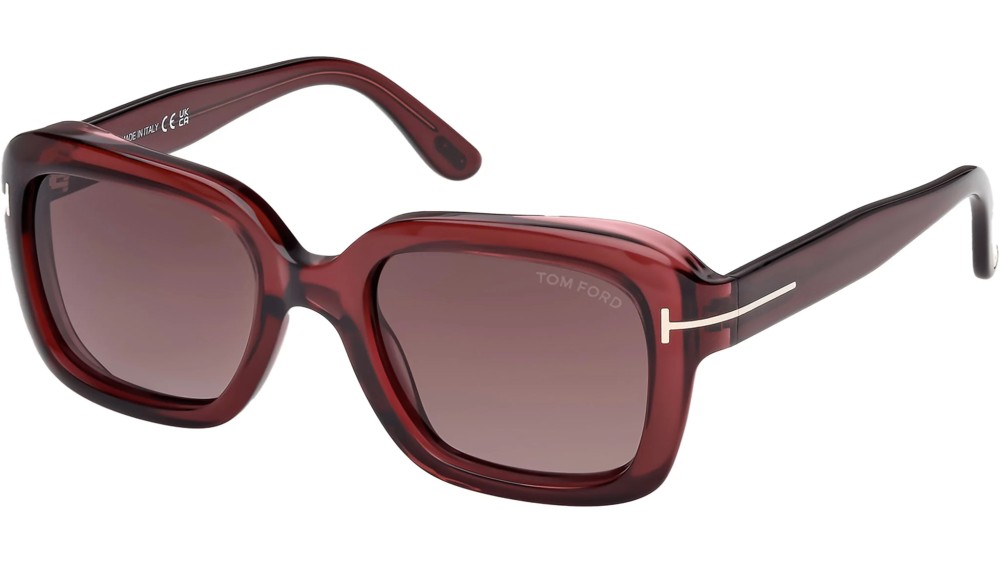 Tom Ford FT1283 NATALIA-02 - 69T - 52 Occhiali da sole Burgundy Square