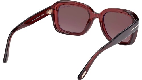 Tom Ford FT1283 NATALIA-02 - 69T - 52 Occhiali da sole Burgundy Square