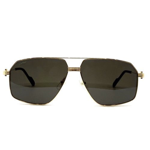 Cartier CT0270S - 001 - 61 Occhiali da sole Gold Pilot (Aviator)